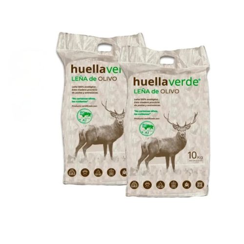 lena de olivo 50 sacos 10 kg unidad