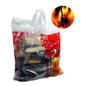 sacos de lena de encina 50 sacos ecologicos 10kgaprox