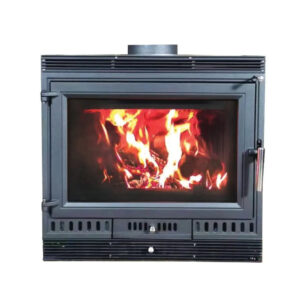 CHIMENEA INSERTABLE DE LEÑA CON VENTILACIÓN AURORA ECO IRON 70 DE FUNDICIÓN EIDER BIOMASA