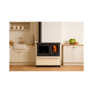 COCINA DE LEÑA IRON TRADICIONAL 850 CON HORNO EIDER BIOMASA