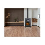 ESTUFA DE LEÑA AROA 9,6 KW CON HORNO ECODESIGN FOGOSUR