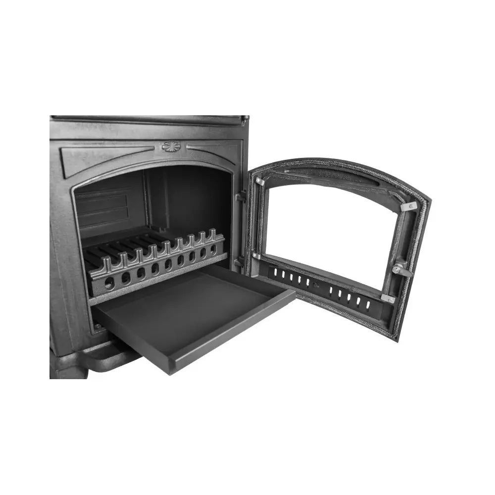 ESTUFA DE LEÑA DE FUNDICIÓN CON HORNO ANTARES NEW 18 KW EIDER BIOMASA