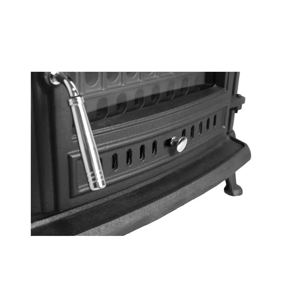 ESTUFA DE LEÑA DE FUNDICIÓN CON HORNO ANTARES NEW 18 KW EIDER BIOMASA