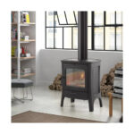 ESTUFA DE LEÑA E-20 SE HIERRO FUNDIDO ECODESING PINTADA HERGOM