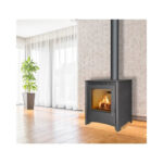 ESTUFA LEÑA MODELO GRETA ECODESIGN 9.6KW FOGOSUR